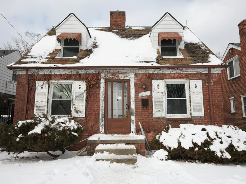 Before: The 'Dormer House' from HGTV's 'Bargain Block' 